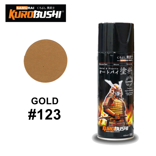 Pilox Samurai 123 GOLD 400 ml YAMAHA Paint Cat Semprot Harga 61,642 rupiah*Gratis Ongkir