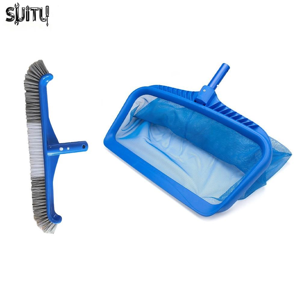 Gracekarin Easy To Use Design Pool Brush Pool Cleaning Set For Above-ground Pools NEW ราคา 1,409 บาท*ส่งฟรี