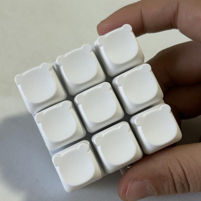 Jcika 1pcs chàng trai cô gái chống căng thẳng ngón tay Bàn phím trò chơi Keychain ﻿không có ánh sáng giải nén 9 Bàn phím Đồ chơi chìa khóa cho người lớn Antistress đồ chơi - 6