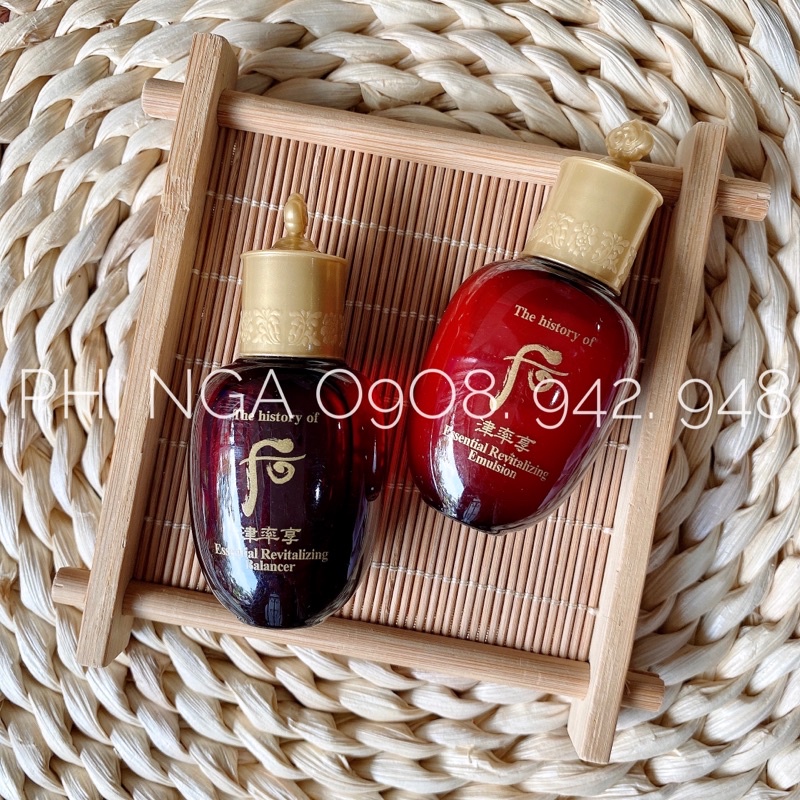 CẶP HOA HỒNG SỮA DƯỠNG WHOO ĐỎ TÂN DỊCH 2x20ML - SẢN PHẨM CỰC KÌ CHẤT LƯỢNG, ĐƯỢC SĂN ĐÓN TRÊN THỊ TRƯỜNG HIỆN NAY, SHOP CAM KẾT CHỌN LỌC KĨ, MỜI KHÁCH YÊU ỦNG HỘ
