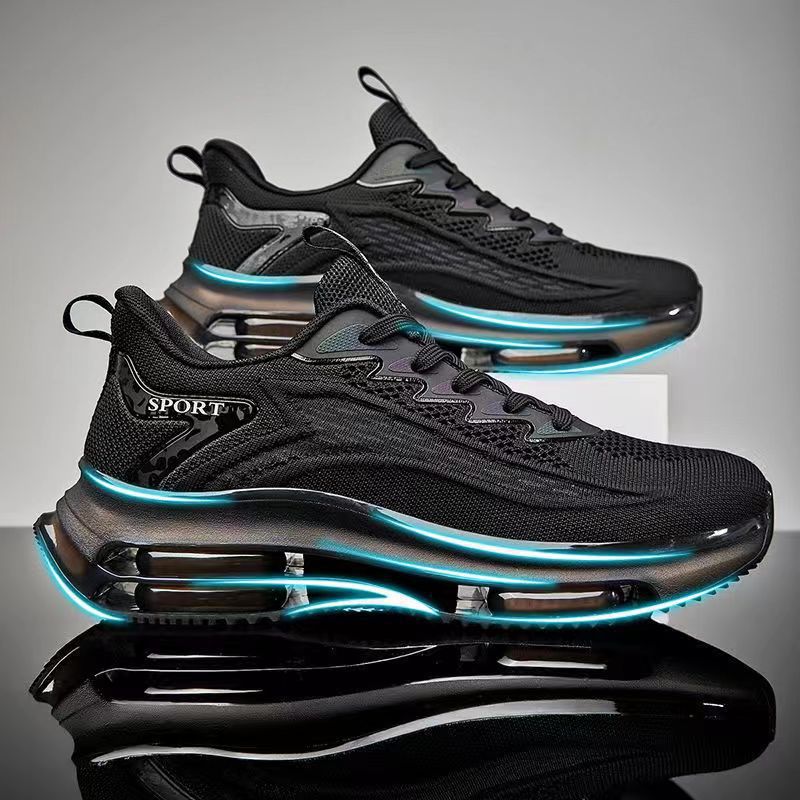 Men's Shoes Air Cushion Sneakers Fashion Running Shoes Anti Slip Shock-absorbing Casual Sports Shoes Dad Shoes