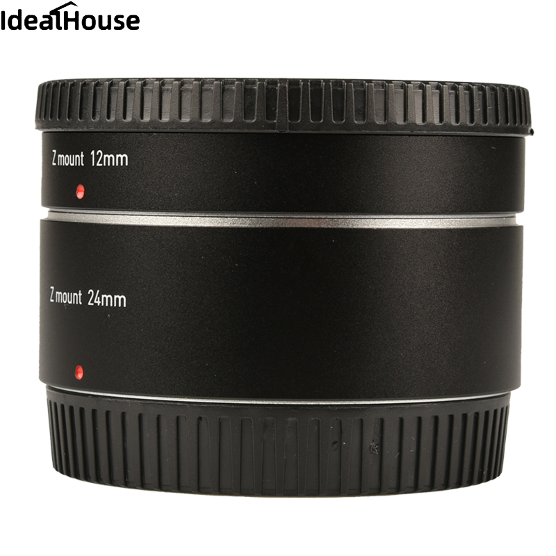 IDealHouse new Electronic Auto Focus Macro Extension Tube Lens Adapter Ring Compatible For Nikon Z Bracket Camera Z6 Z7 Z50 Dg-z【cod】