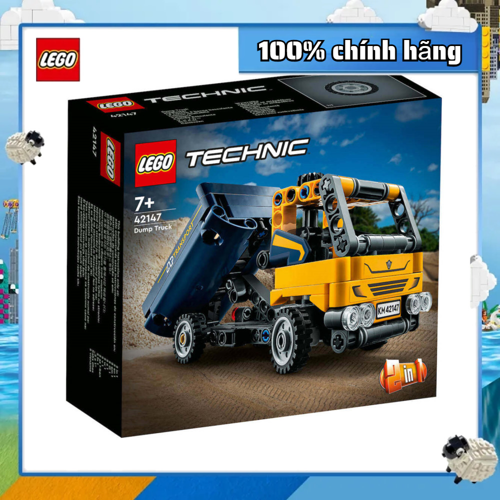 LEGO 42147 Technic Dump Truck 7+ LEGO chính hãng Đồ chơi lắp ráp