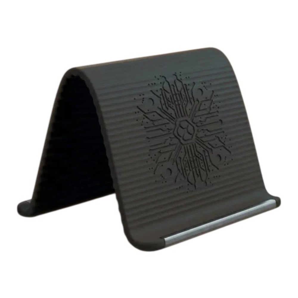 MARINI Flexible Foldable Silicone Phone Holder Portable Non-Slip Desk Stand for Phone Tablet Adjustable Aluminum Phone Stand - Image 3