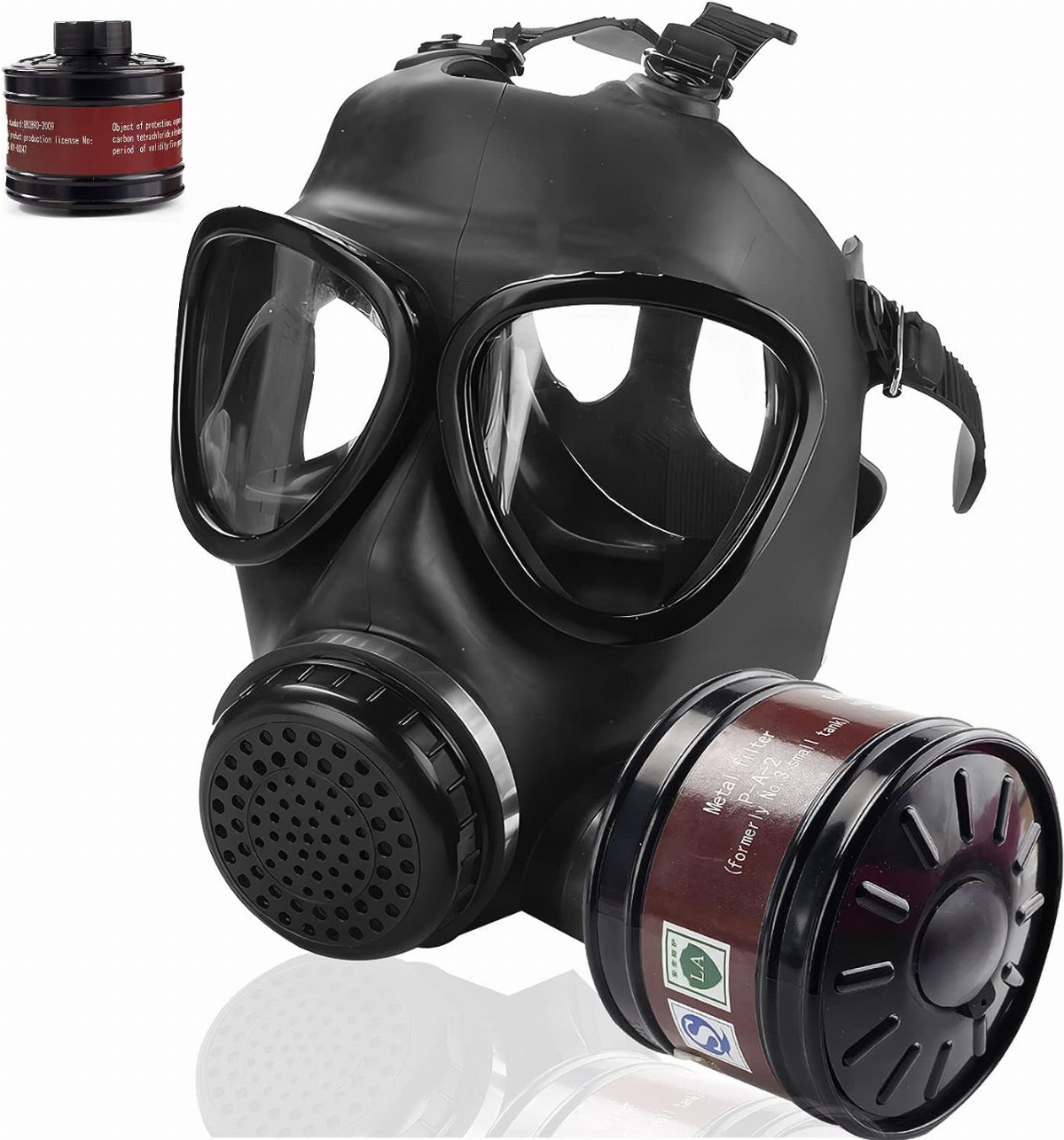 full face tactical gas mask