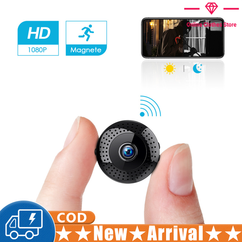 L27 Mini Camera Night Vision Camera Cams With Stand 140 View Motion Siren
