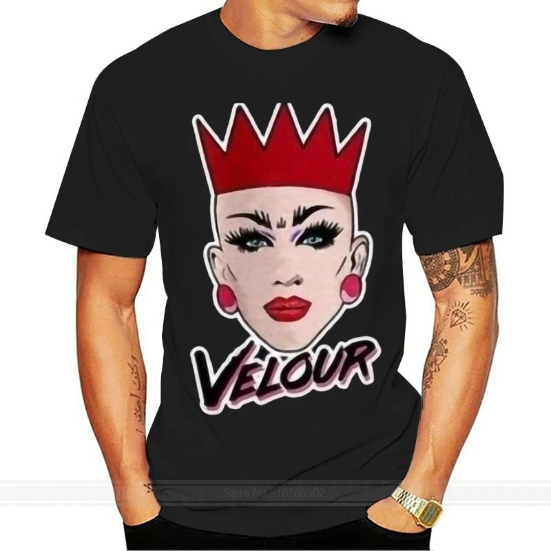 Sasha Velour Rupaul Drag Race Lgbt Men Women Top Unisex T Shirt 1983 Fashion Mens T Shirt Tops