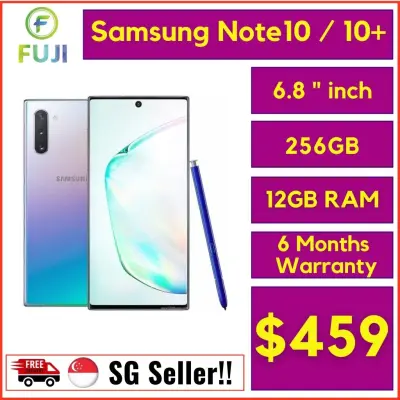 Samsung Note 10+ / Note 10 / 512GB / 256GB / Local 6 Month Warranty / Local Seller / Fast Shipping / Refurbished