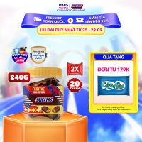 [DIỆN MẠO MỚI 20 THANH] Combo 2 Hũ kẹo sô cô la nhân đậu phộng Snickers jar 240g (20 thanh x 12g x 2 Hũ)