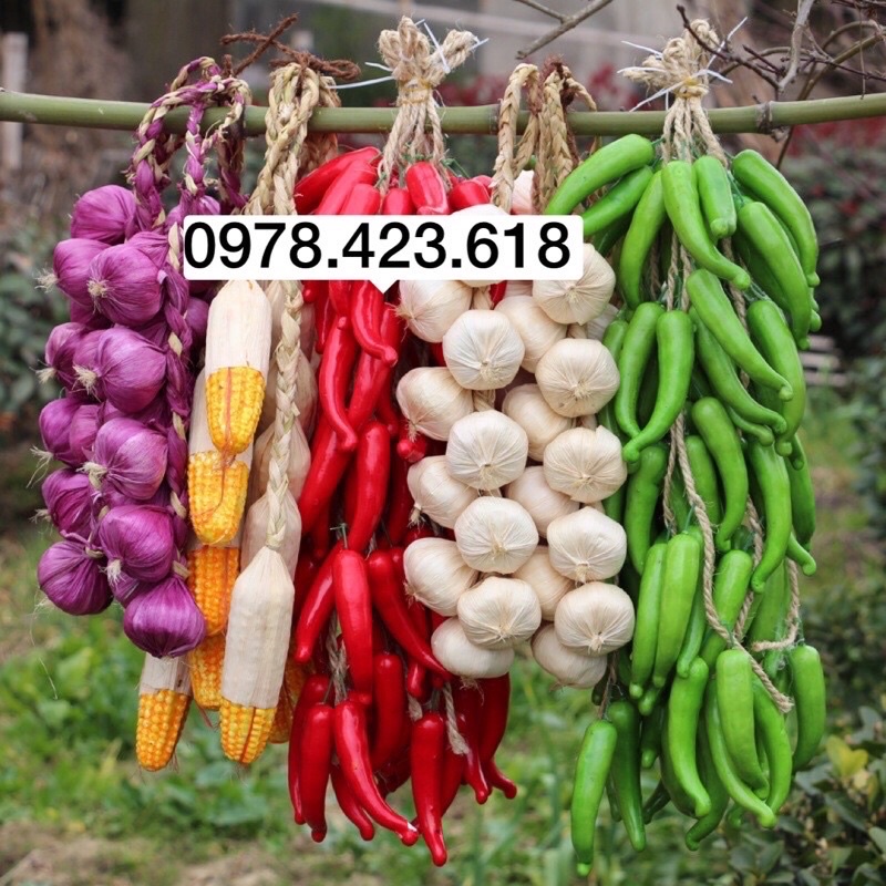 Combo 10 dây củ quả trộn mẫu ngẫu nhiên