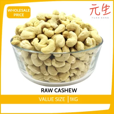 Raw Cashew Nuts 1KG Healthy Snacks Wholesale Quality Fresh Tasty