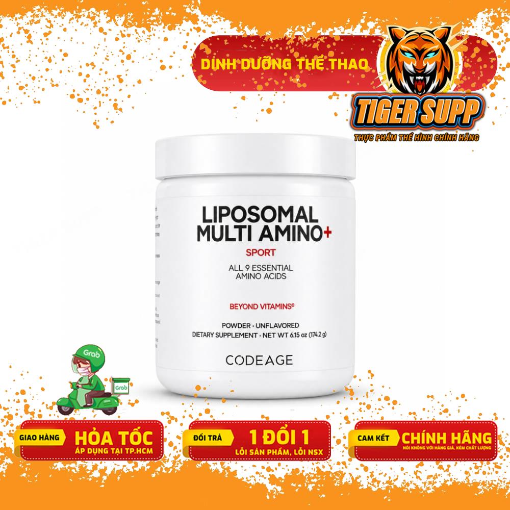 Bột Hỗ Trợ Tập Luyện CodeAge Liposomal Multi Amino+ Tăng Cơ Vượt Trội