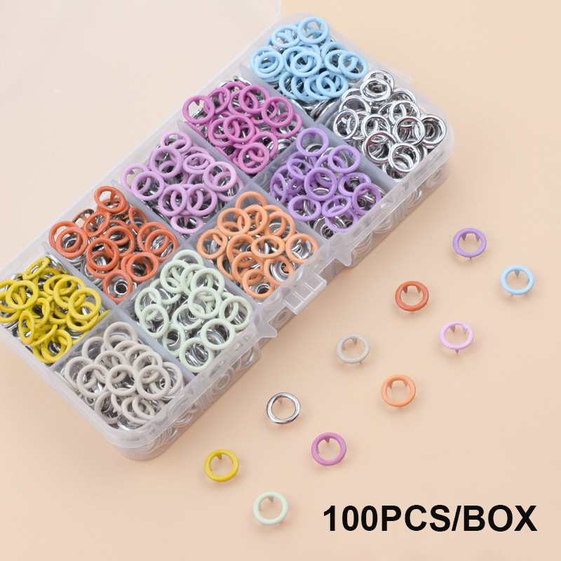 Five-claw Buckle Installation Set Metal Snap Button Set Hand Press Pliers Buckle Tool Seam-Free Child Baby Knots