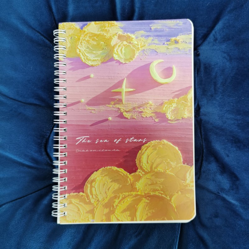 10PCS Notebook Set for High School Elementary 60leaves 120pages School Supplies Aesthetic Student School Office