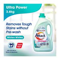 Attack Ultra Power Liquid Detergent 3.6KG