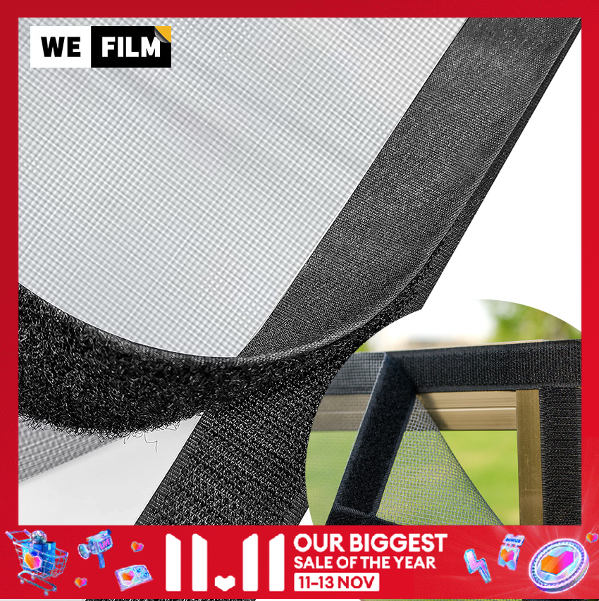 WEFILM Màn Chống Muỗi Màn Cửa Sổ Chống Muỗi Lưới Sợi Thủy Tinh Nâng Cấp Miễn Phí Màn Thay Thế Màn Chống Côn Trùng Màn Chống Ruồi Muỗi Kèm Băng Dính