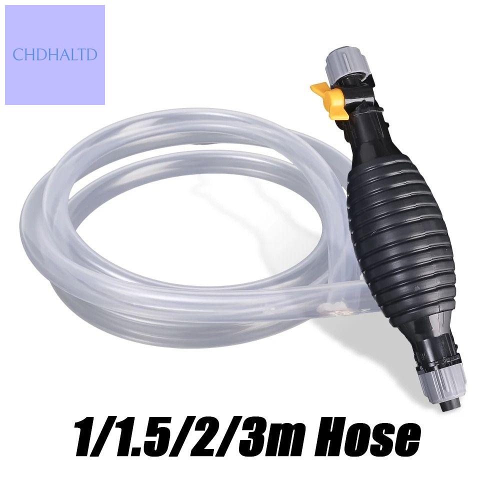 CHDHALTD Phổ thông Bơm dầu khí cầm tay An toàn Hướng dẫn sử dụng Bơm hơi cầm tay Bơm siphon khí lưu lượng cao Với ống mềm bền Bơm nhiên liệu ô tô Dầu