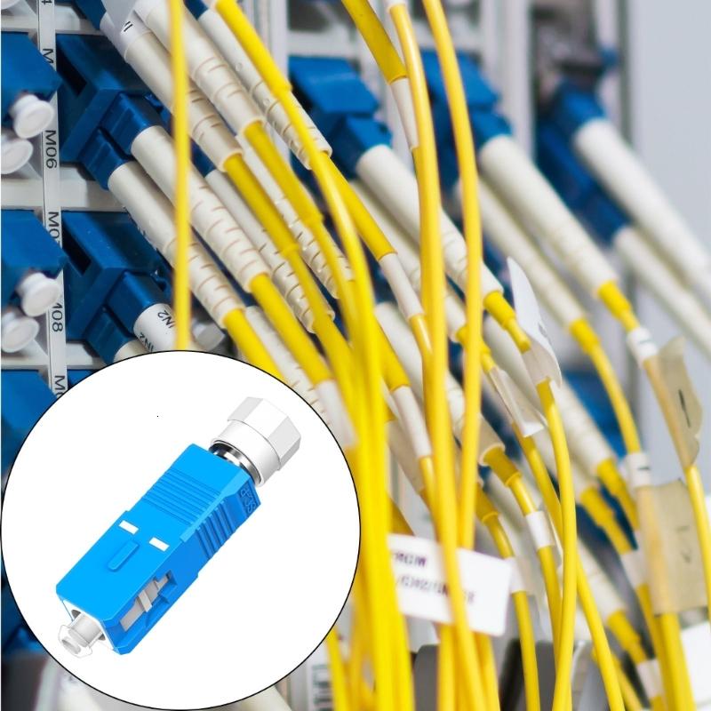 Công nghiệp sức mạnh sợi Adapter Nam để LC Nữ sợi quang kết nối bộ chuyển đổi cho máy đo tín hiệu Quang