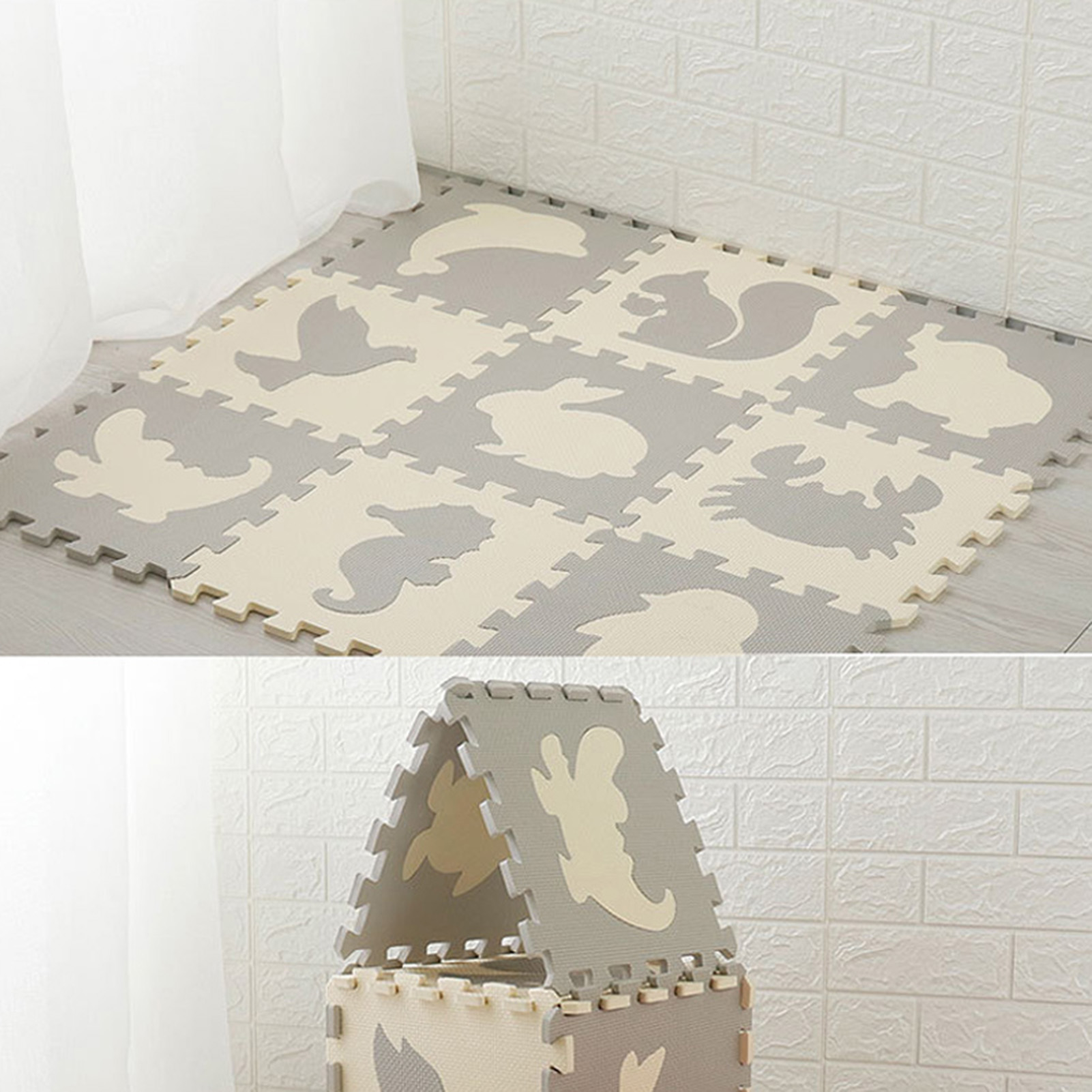 Bé Thảm chơi gạch dày không độc hại bọt lồng vào nhau hoạt động Playmat cho trẻ sơ sinh trẻ mới biết đi trẻ em
