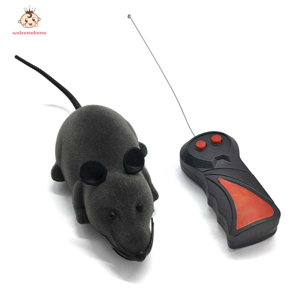 Mouse Toys Wireless RC Mice Cat Toys Remote Control False Mouse Novelty Toy