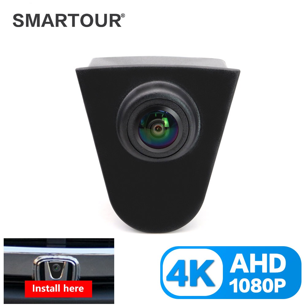 AHD 1080P Car Front View Camera For Honda Fit CRV Accord Civic City 2006 2011 XR-V Odyssey Spirior Crosstour HD Night Vision