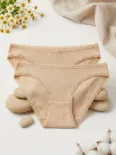 [Combo 2] Quần Lót Nữ YODY, Quần Chíp Nữ Phối Ren Mềm Mại Thoáng Khí TRA WCUN26A010