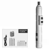 HOUCHU Có thể sạc lại Tuốc nơ vít điện không dây Không dây 250r/PHÚT Khoan Điện Mini 3.6V Bút tua vít điện Nhà
