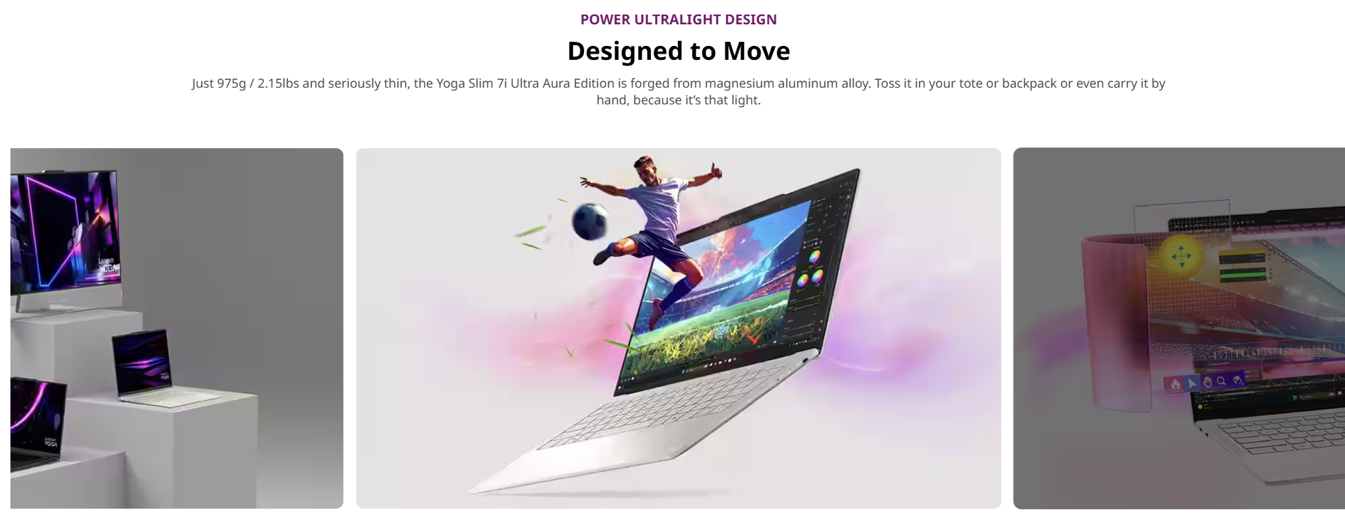 Lenovo Yoga Slim 7 Ultra 9AMJ | 14" WQXGA 120Hz Touch | Core Ultra X9 378H | 32GB Ram | 1TB SSD | Intel Arc | W11 | HS+M365 12 Lenovo Yoga Slim 7 Ultra 9AMJ Gen 11 14" Aura Edition 141PH11 PRICE IN BANGLADESH MC SOLUTION BD