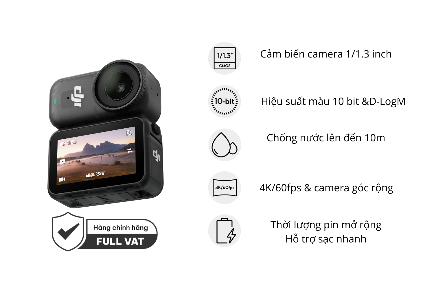 Camera hành động DJI OSMO Nano