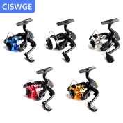 [COD] CISWGE   Máy Câu đứng siêu nhẹ nước mặn gấp gọn máy câu đứng 5.2:1 máy câu cá chép lớn bánh xe máy đúc mồi tàu