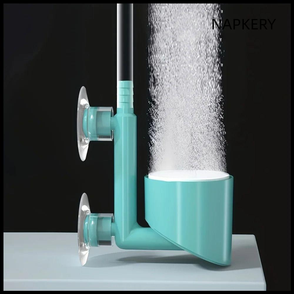 NAPKERY Bong bóng siêu dày đặc Bơm khí bể cá Công việc im lặng mini Máy khuếch tán không khí Cao cấp Khay bong bóng Bộ tạo bọt cho bể cá Trang chủ