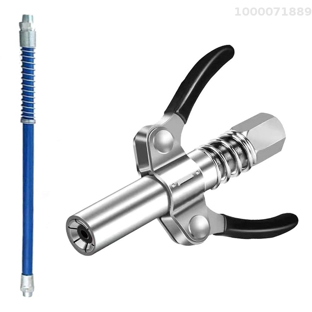 Kẹp khóa mỡ áp suất cao dụng cụ đã Bơm mỡ bằng thép không gỉ Dụng cụ bơm mỡ thông dụng bằng khí nén bằng điện