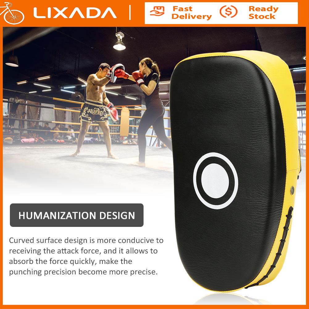 Đá Thực Tập Pad bề mặt cong Taekwondo Tay Mục Tiêu EVA Miếng Bọt Biển Điền Chất liệu da Pu không độc hại Cho Sanda