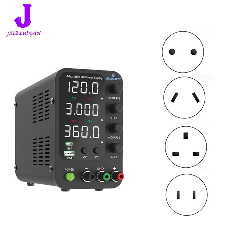 【Huang Li Electronics】JESVERTY DC Lab Power Supply 120V Bench Power Voltage Regulator Benchtop Switching Power for Electronics Repair - ยี่ห้อ Jsebeudgan ราคา 4,846 บาท*ส่งฟรี