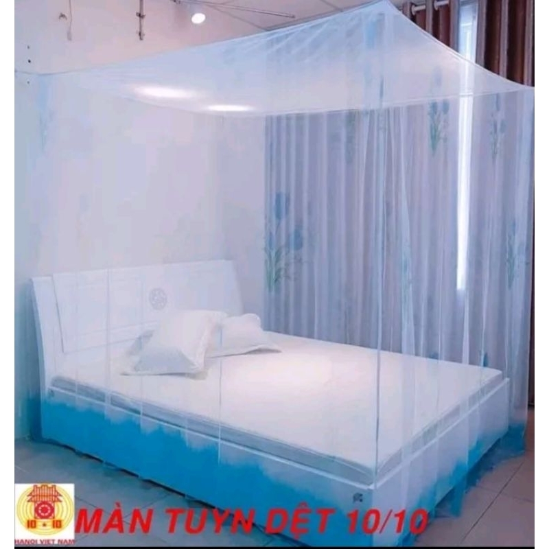 Mùng ngủ tuyn hoa màn ngủ 10/10 cao 2m