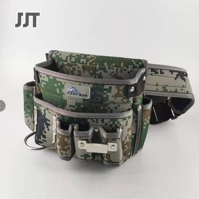 JJT Công cụ Công cụ: Chế biến gỗ móng tay Túi mặc gói, chống mòn ví đeo hông, gói Móng tay, bộ công cụ túi ngang eo đa chức năng