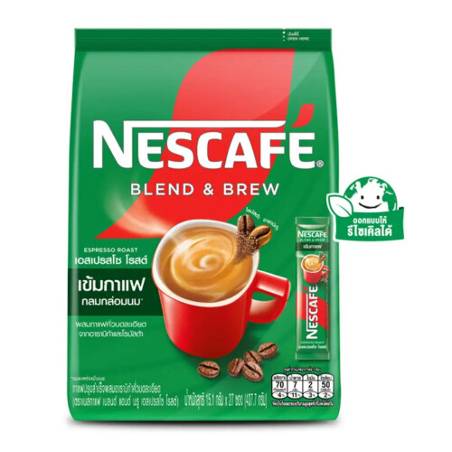 Nescafe Blend & Bru Espresso Rose 27X15.1G. ราคา 116 บาท*ส่งฟรี