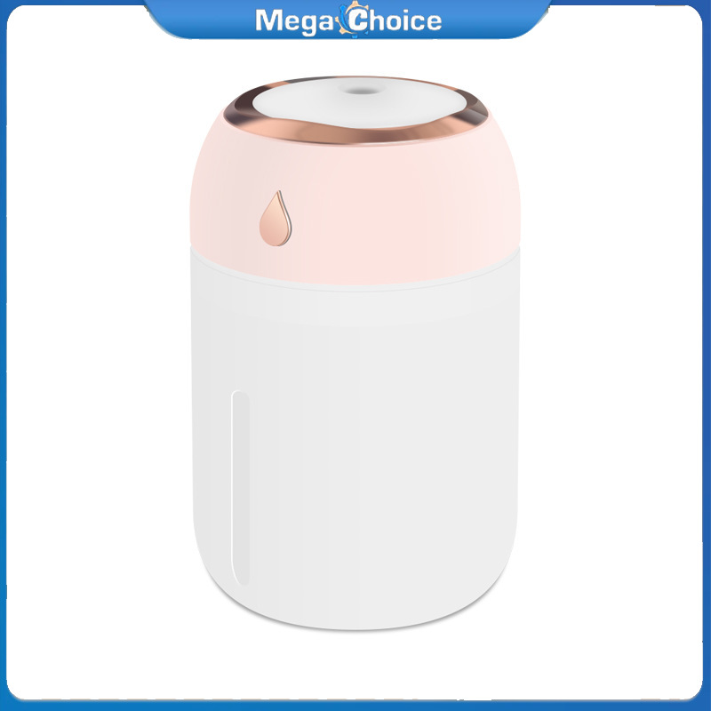 MegaChoice【100%Original】Humidifier Colorful Night Light Atmosphere Light Silent Home Office Mist Humidifier ราคา 140 บาท*ส่งฟรี