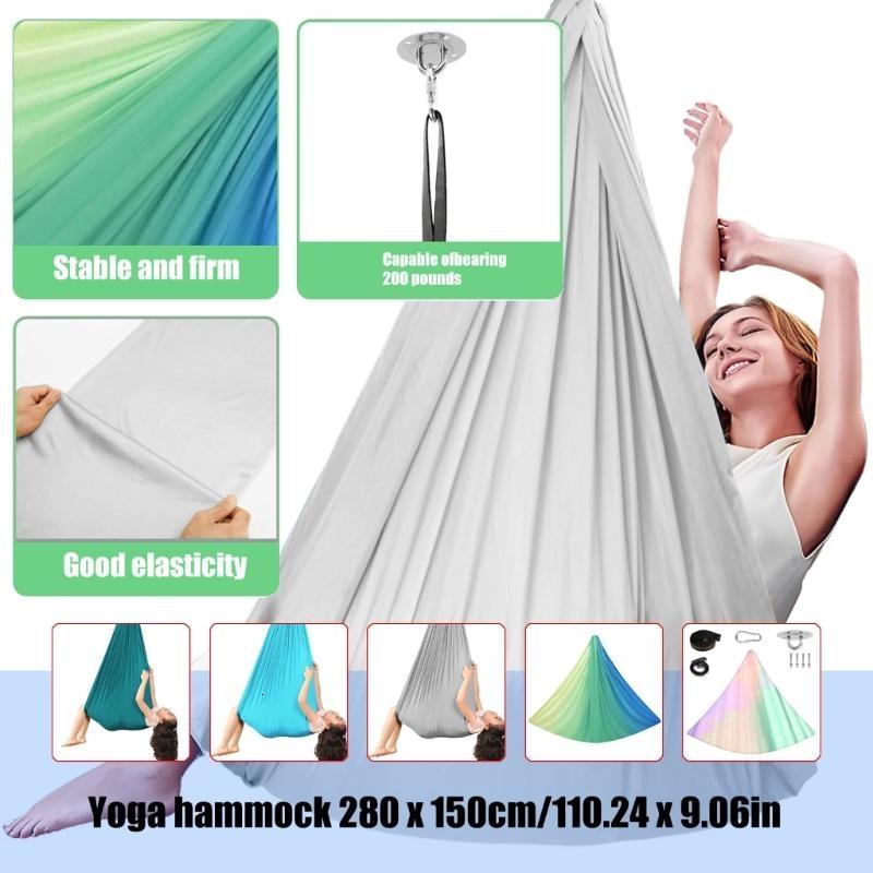 Thoáng khí treo vải trẻ em cảm giác đu Stretch Resistant đu võng hai lớp thoải mái âu yếm đu