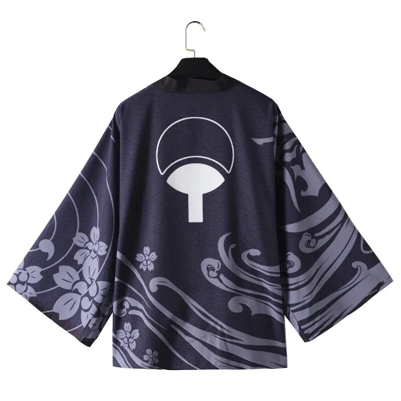 【Bestseller Alert】 New Anime Hokage Konoha Kakashi Madara Sasuke Cosplay Costumes Kimono Uchiha Symb