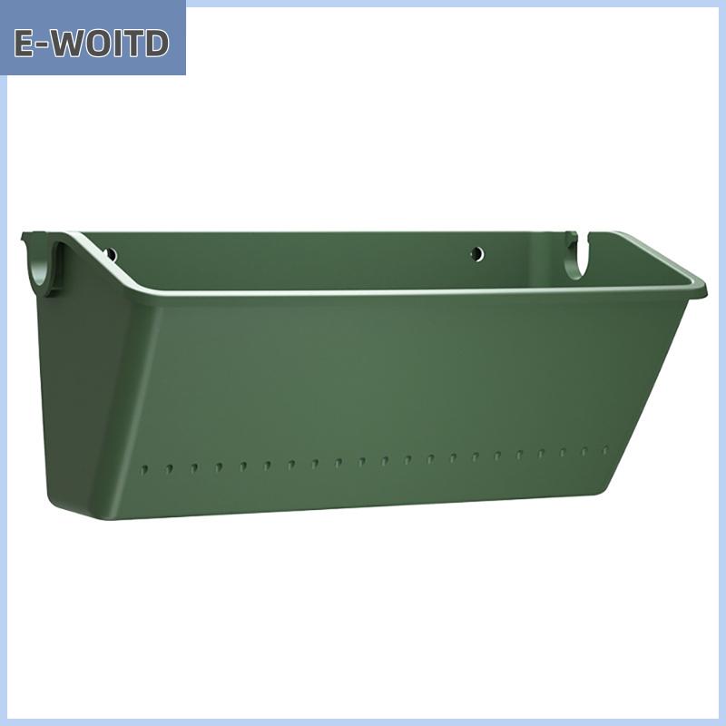 XUNYU3 สวนกลางแจ้งโรงงานกระถางดอกไม้ภาชนะผนังแขวนแนวตั้งสีเขียว ราคา 51 บาท*ส่งฟรี