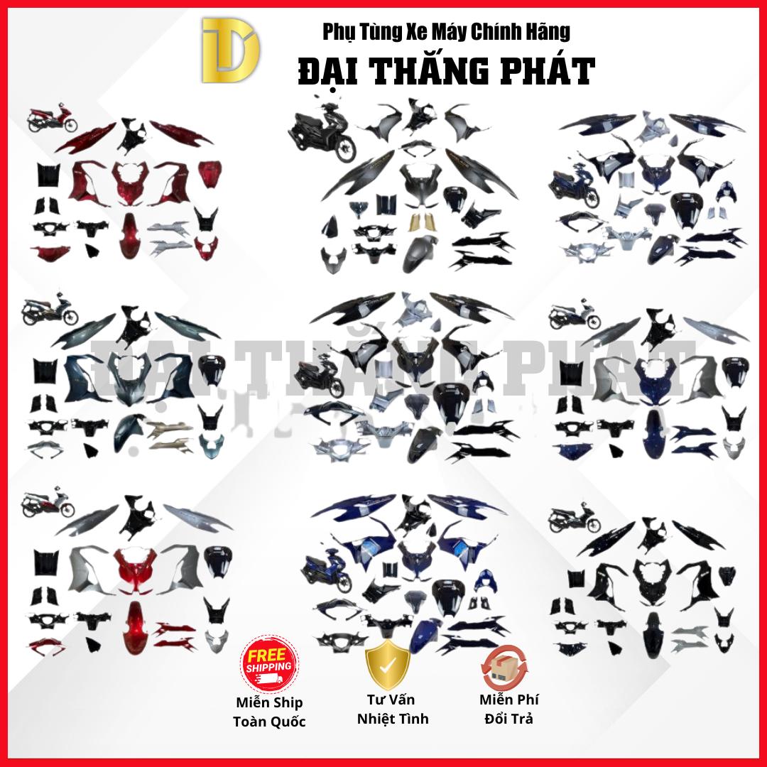 Dàn áo 30 chi tiết (nhựa nhám + nhưa màu) xe Air Blade 4Val (2025) K2Z/K3A các màu chính hãng Giá 6,110,000 Đồng*Miễn phí vận chuyển
