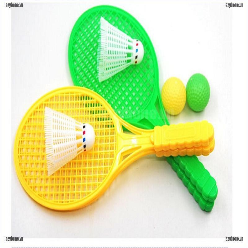 2in1 Đồ chơi bộ vợt tennis cho bé, vợt cầu lông cho bé