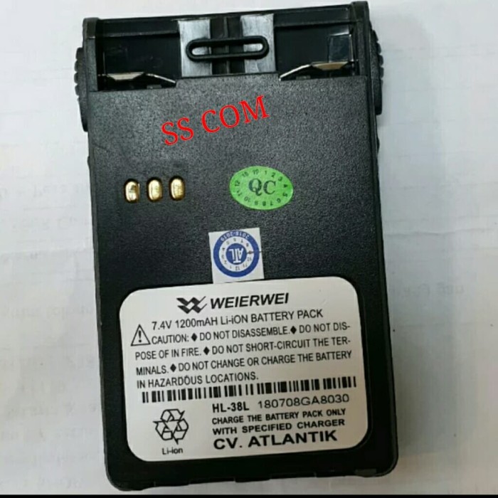 BATERAI HT WEIERWEI 3288 Harga  195,000 Ringgit*Penghantaran Percuma