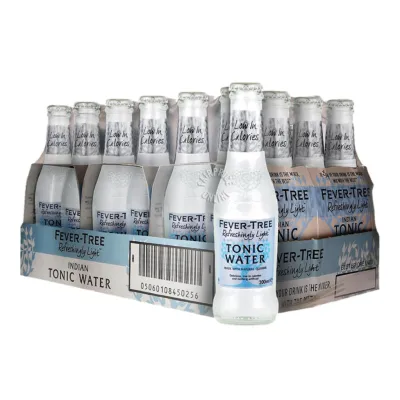 Fever-Tree Refreshingly Light Indian Tonic Water 200ml x 24 bottles (BBD: Mar 2022)