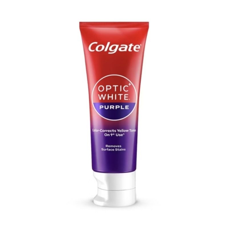 Colgate Optic White Purple 100gr Pasta Gigi Odol Pemutih WhiteningMR SHOP