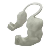 TINEMIN Realistic Cat Muscle Arm Funny Lightweight Cats Neck Arm Creative 3D Printing Cat Green Giant  Arm Halloween Party