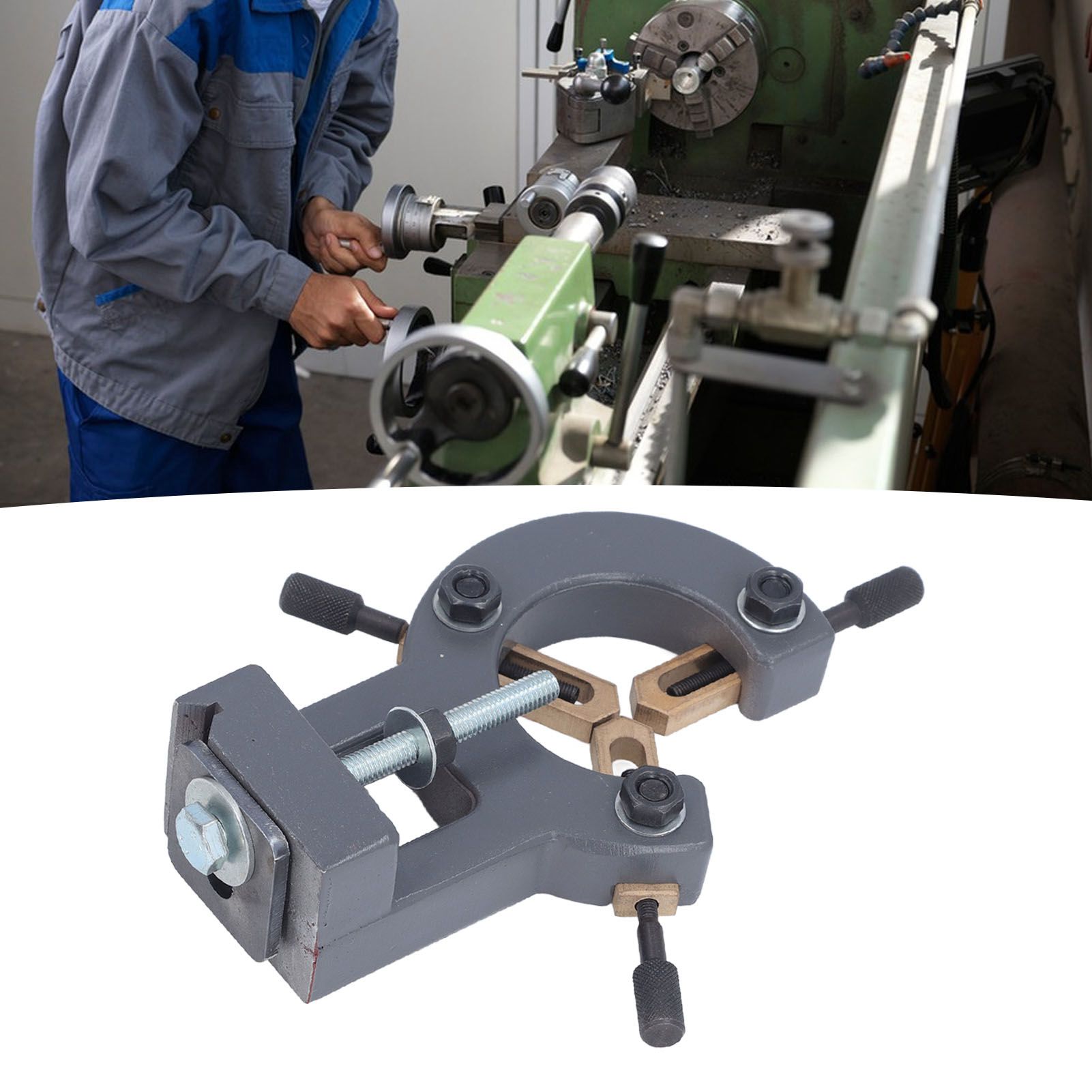 Mini Lathe Steady Rest Secure Support Mini Lathe Center Frame for 210x750 210x800 Giá  921,000 Đồng*Miễn phí vận chuyển