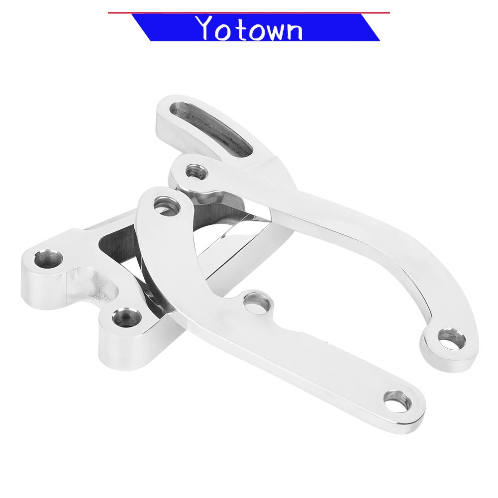 Yotown Hợp kim nhôm đánh bóng Bơm trợ lực lái Gắn giá đỡ phù hợp cho SBC Chevy 262-400 Giá 729,000 Đồng*Miễn phí vận chuyển