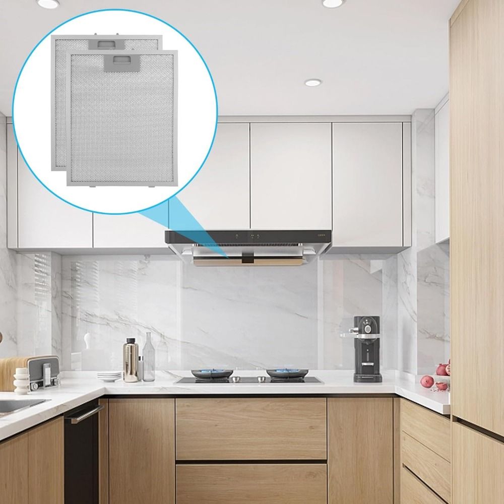 Lopu thông gió nồi Hood lưới lọc dầu-proof nhôm lưới nhà bếp quạt của máy tách lọc mỡ lọc bạc mỡ Lọc nhà bếp